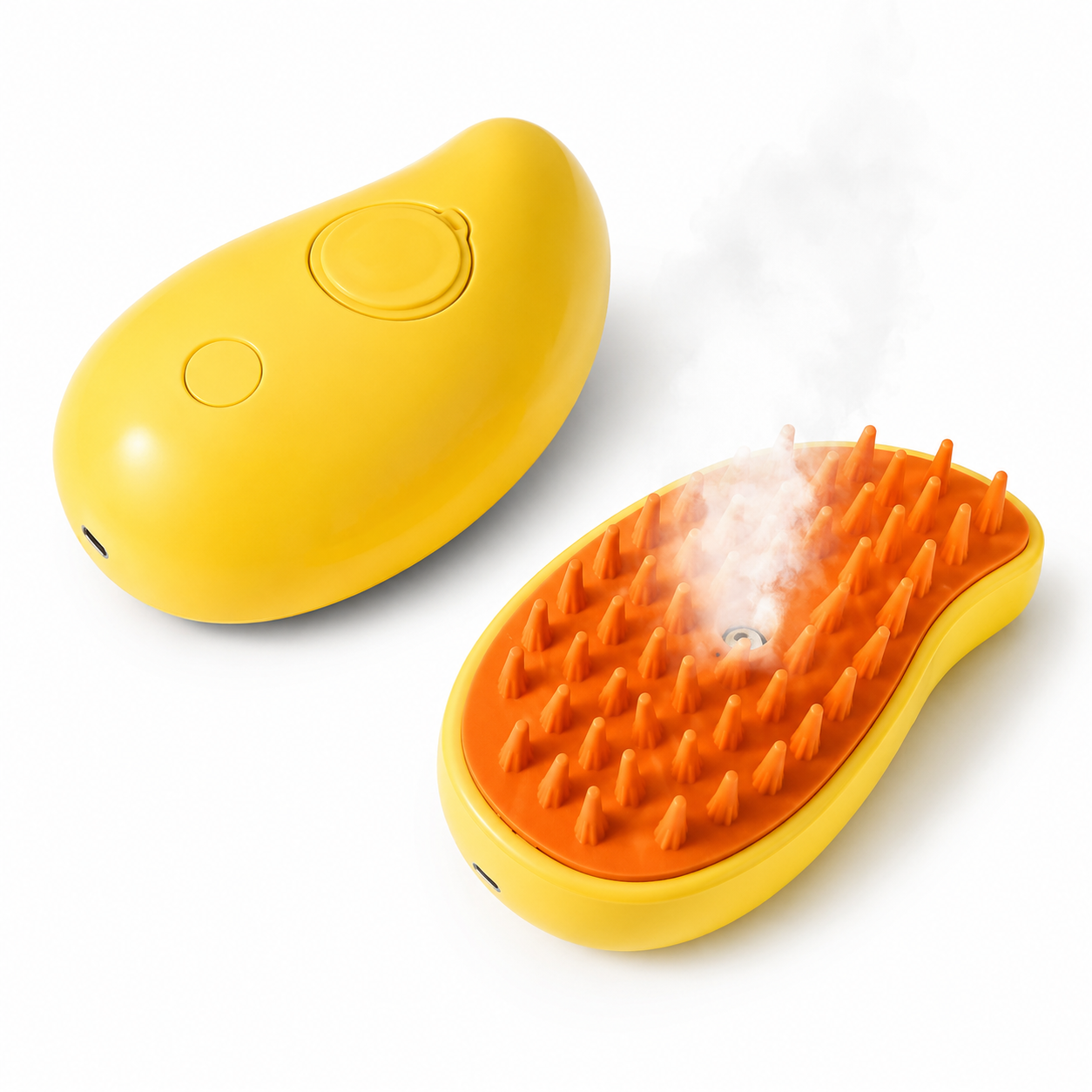 Cepillo para mascotas con vaporizador